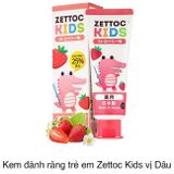 Kem đánh răng trẻ em hương dâu Zettoc kids 70g (12C/T)