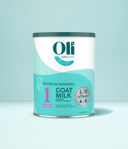 Sản phẩm dinh dưỡng Oli6 Goat Milk Premium Infant Formula 1 dành cho trẻ 0-6 tháng tuổi (Milk Powder)