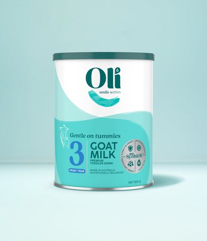 Sản phẩm dinh dưỡng Oli6 Goat Milk Premium Toddler Drink 3 dành cho trẻ từ 1 tuổi trở lên(Milk Powder)