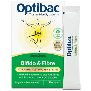 Thực phẩm bảo vệ sức khỏe Optibac Bifido & Fibre H30x6g