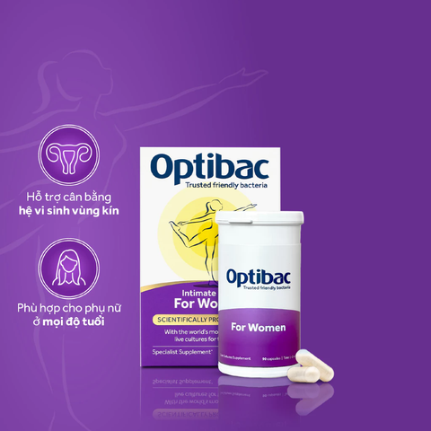 Thực phẩm bảo vệ sức khỏe Optibac For Women H1x90v