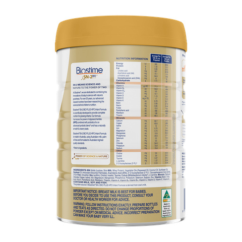 SPDD Biostime SN-2 BIO Plus HPO Infant Formula, 800g/hộp