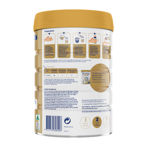 SPDD Biostime SN-2 BIO Plus HPO Follow-On Formula, 800g/hộp