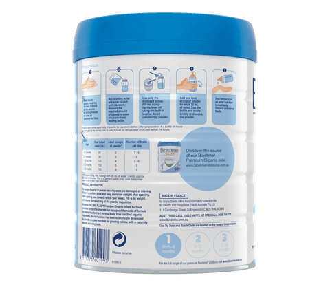Sản Phẩm Dinh Dưỡng Biostime Lait Bio 1 800g