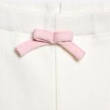 Quần Leggings BéBé Đính Nơ Bé Gái Cotton Co Giãn Mềm Mại