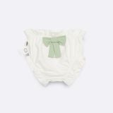 Set Bé gái BéBé Bodysuit và Quần phồng