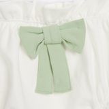 Set Bé gái BéBé Bodysuit và Quần phồng