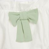 Quần Phồng BéBé Đính Nơ Bé Gái Cotton Thoáng Mát