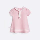 Đầm BéBé Cổ Thủy Thủ Bé Gái Phong Cách Dễ Thương