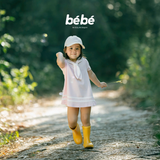Đầm BéBé Cổ Thủy Thủ Bé Gái Phong Cách Dễ Thương