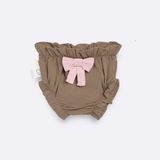 Set Bé gái BéBé Bodysuit và Quần phồng