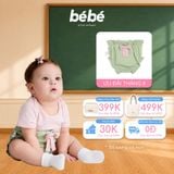 Quần Phồng BéBé Đính Nơ Bé Gái Cotton Thoáng Mát