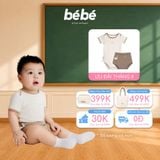 Set Bé trai BéBé Bodysuit và Quần phồng