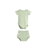 Set Bé trai BéBé Bodysuit và Quần phồng