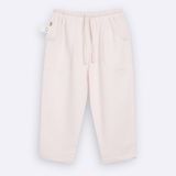 Set Bé trai BéBé Áo Polo viền trắng nâu và Quần dài thể thao