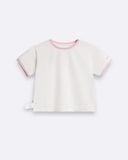 Áo Thun BéBé Logo Icon Bé Gái Cotton Cổ Tròn Mềm Mịn