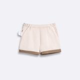 Quần Short BéBé Bé Trai Pima Cotton Cao Cấp Mềm Mịn Thoáng Mát Logo