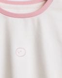 Áo Thun BéBé Logo Icon Bé Gái Cotton Cổ Tròn Mềm Mịn