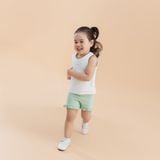 Quần Biker BéBé Đính Nơ Bé Gái Co Giãn Thoải Mái