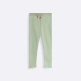 Quần Leggings BéBé Đính Nơ Bé Gái Cotton Co Giãn Mềm Mại