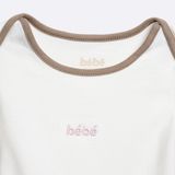 Set Bé gái BéBé Bodysuit và Quần phồng