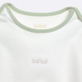Set 3 bộ Bodysuit BéBé Tay Ngắn Cotton Supersoft Siêu Mềm Mát
