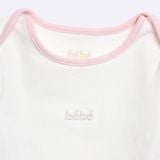 Set 3 bộ Bodysuit BéBé Tay Ngắn Cotton Supersoft Siêu Mềm Mát