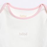 Set Bé gái BéBé Bodysuit và Quần phồng