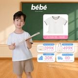 Áo Thun BéBé Logo Icon Bé Trai Cotton Cổ Tròn Mềm Mát
