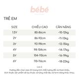 Set bé trai BéBé Áo thun cổ tròn logo icon và Quần dài phong cách thể thao