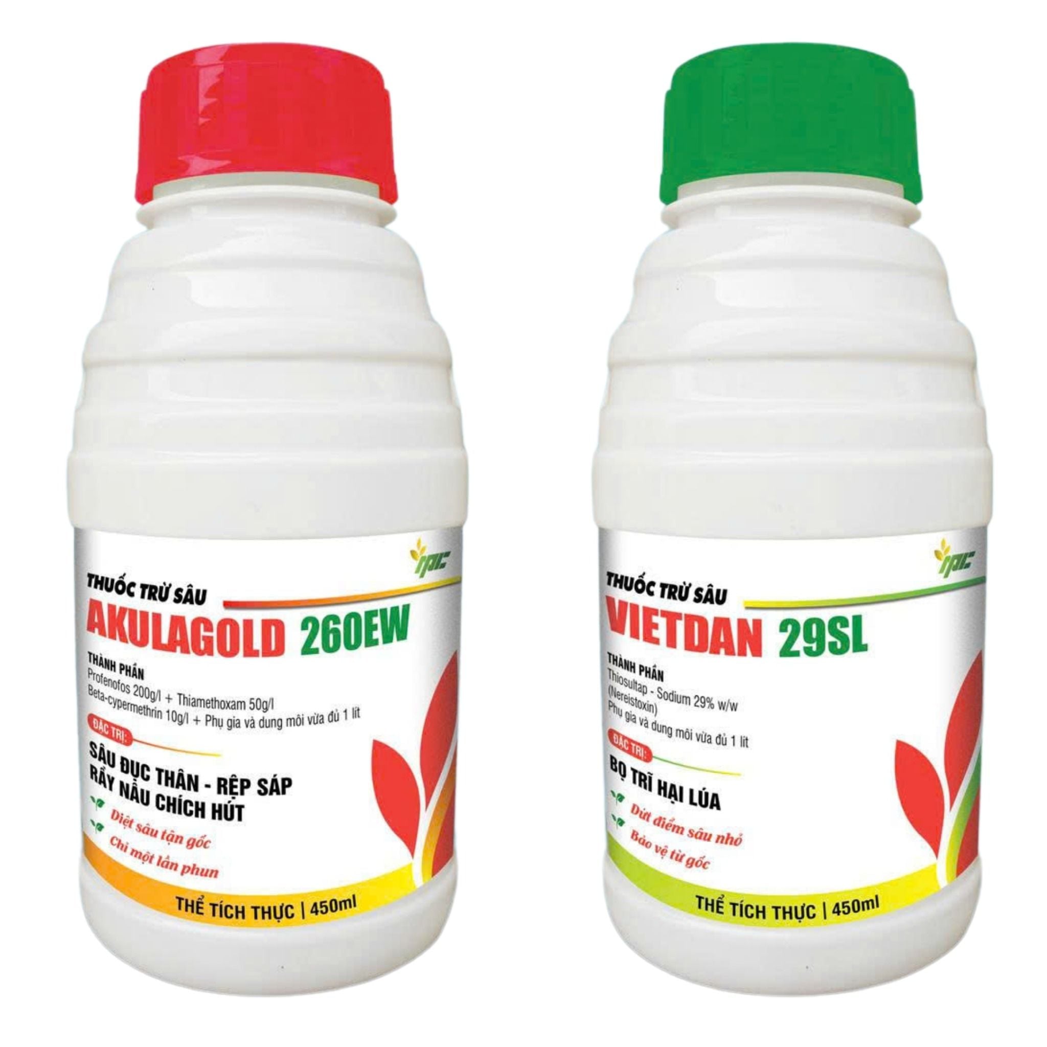  Cặp đôi thuốc sâu Akulagold 260EW + Vietdan 29SL 450ML 
