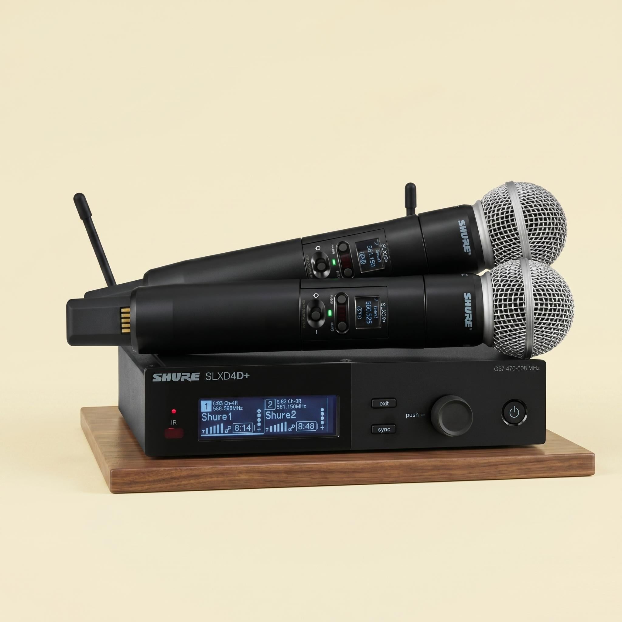  Micro Không Dây Shure SLX-D+ 