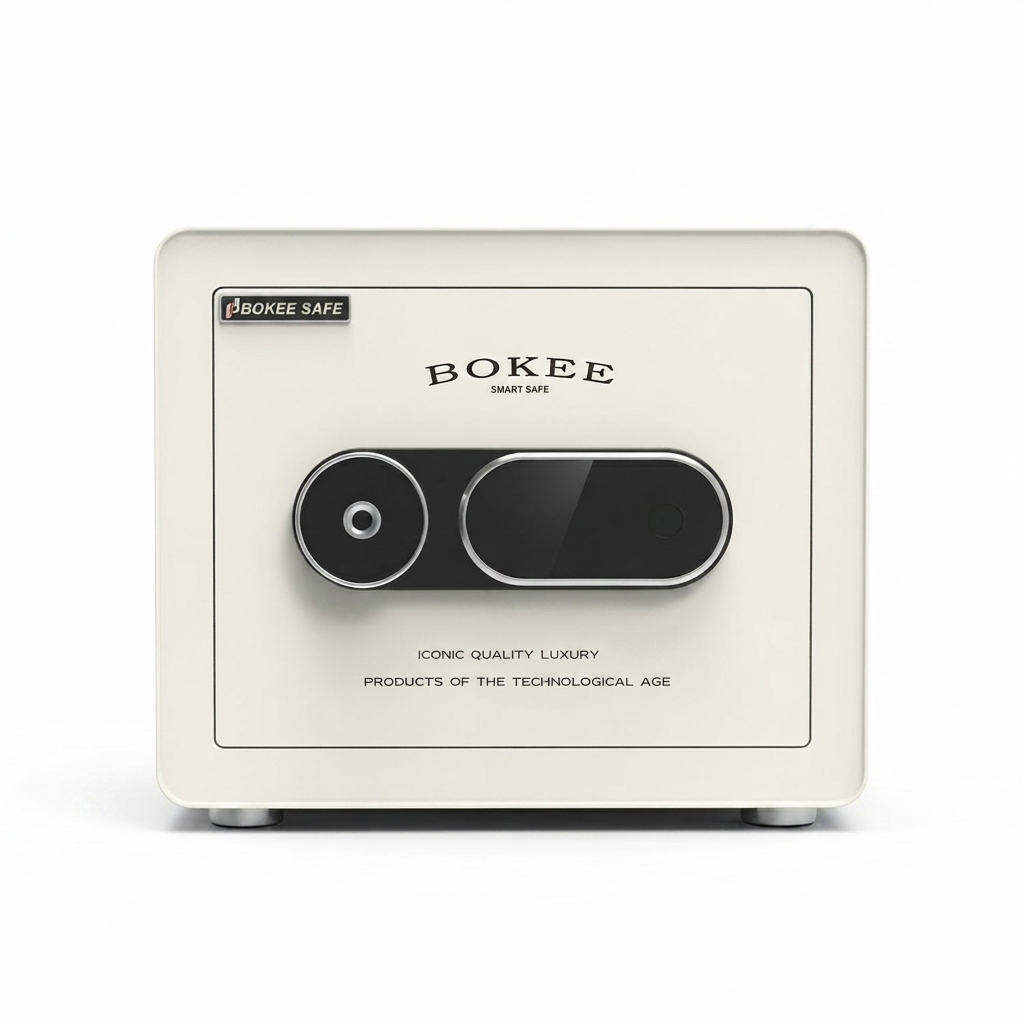 Két sắt BOKEE BK-30VT màu Trắng kem