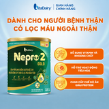  Sữa bột Nepro 2 Gold 400g - Phù hợp cho người bệnh suy thận có lọc máu ngoài 