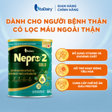  Sữa bột Nepro 2 Gold 900g - Phù hợp cho người bệnh suy thận có lọc máu ngoài, bổ sung dinh dưỡng 