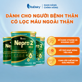  Sữa bột Nepro 2 Gold 900g - Phù hợp cho người bệnh suy thận có lọc máu ngoài, bổ sung dinh dưỡng 