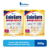  Combo 2 Sữa bột CaloSure America 800g (Vị thanh nhẹ) - VitaDairy 
