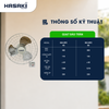  Quạt Đảo Trần Bán Công Nghiệp Hasaki 