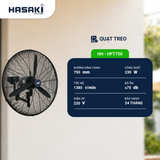  Quạt Treo Công Nghiệp HH-HFT750 