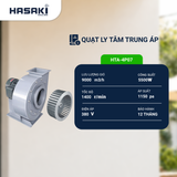  Quạt Ly Tâm Trung Áp HTA-4P07-380V 