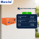  MÁY PHUN SƯƠNG HAWIN A70 