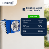  Quạt Thông Gió Vuông Xanh Lá Chớp HVN 70LX 