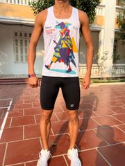 Quần bó cơ E* BLACK (Vải trơn)