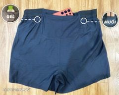 Quần chạy bộ màu đen có lót