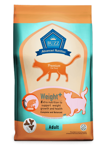 Buzz Advanced Nutrition Weight Control–Hạt Kiểm Soát Cân Nặng Cho Mèo Trưởng Thành (1kg)