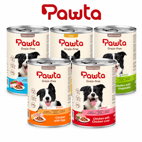 Pawta Pate Chó Dạng Lon 400gram  (5 vị)
