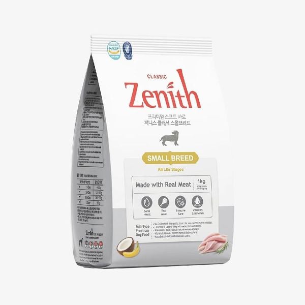 Zenith Classic-Hạt Mềm Cho Giống Chó Nhỏ-Small Breed-1kg