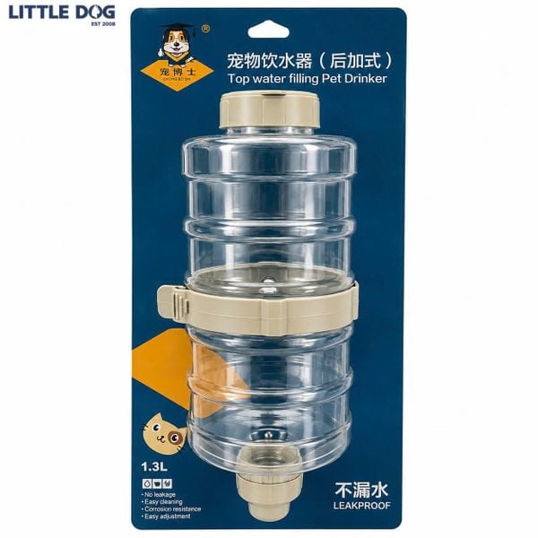 Pian Bình Nước Gắn Chuồng Cho Thú Cưng P1227/P1228 950ml/1.3L