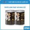 Faenbei Pate Chó Lon Thịt Và Rau Củ 375g