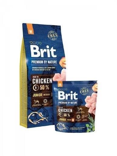Brit Premium by Nature Junior M – Hạt cho chó con cỡ trung (3kg